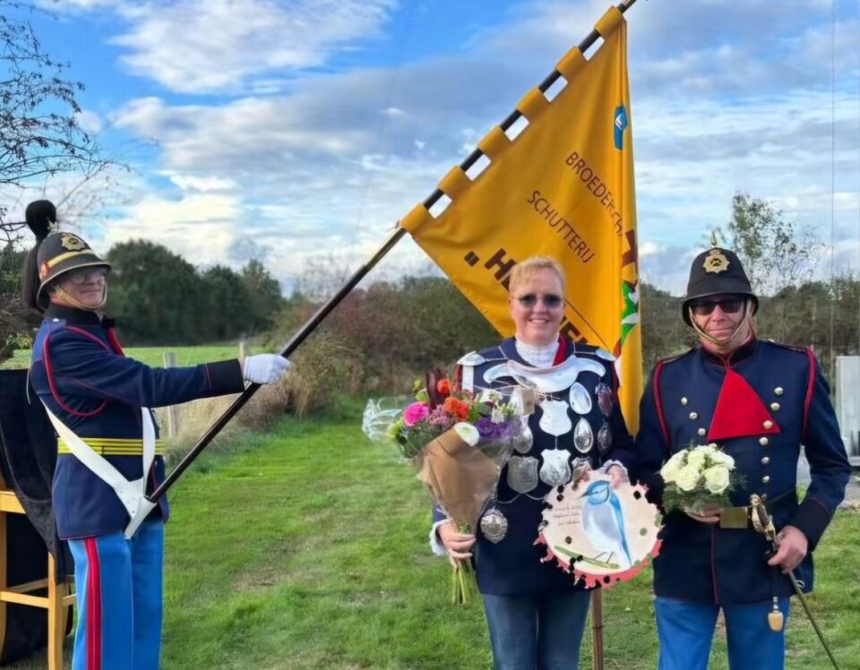 Marlies Cox Nieuwe Schutterskoningin