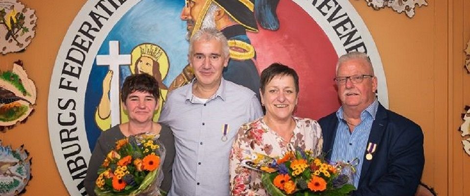 Twee jubilarissen bij “Het Heilig Kruis”