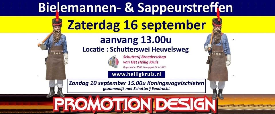 Aankondiging Koningsvogelschieten en Bielemannentreffen